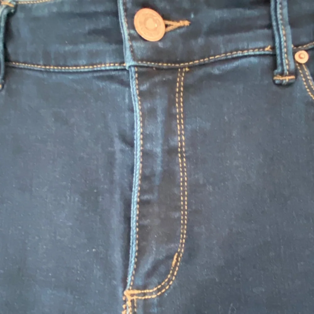 Chico’s the Platinum Blue Jegging Skinny Stretch Jeans Size 1 / US Size 8 R NWOT - Picture 6 of 10